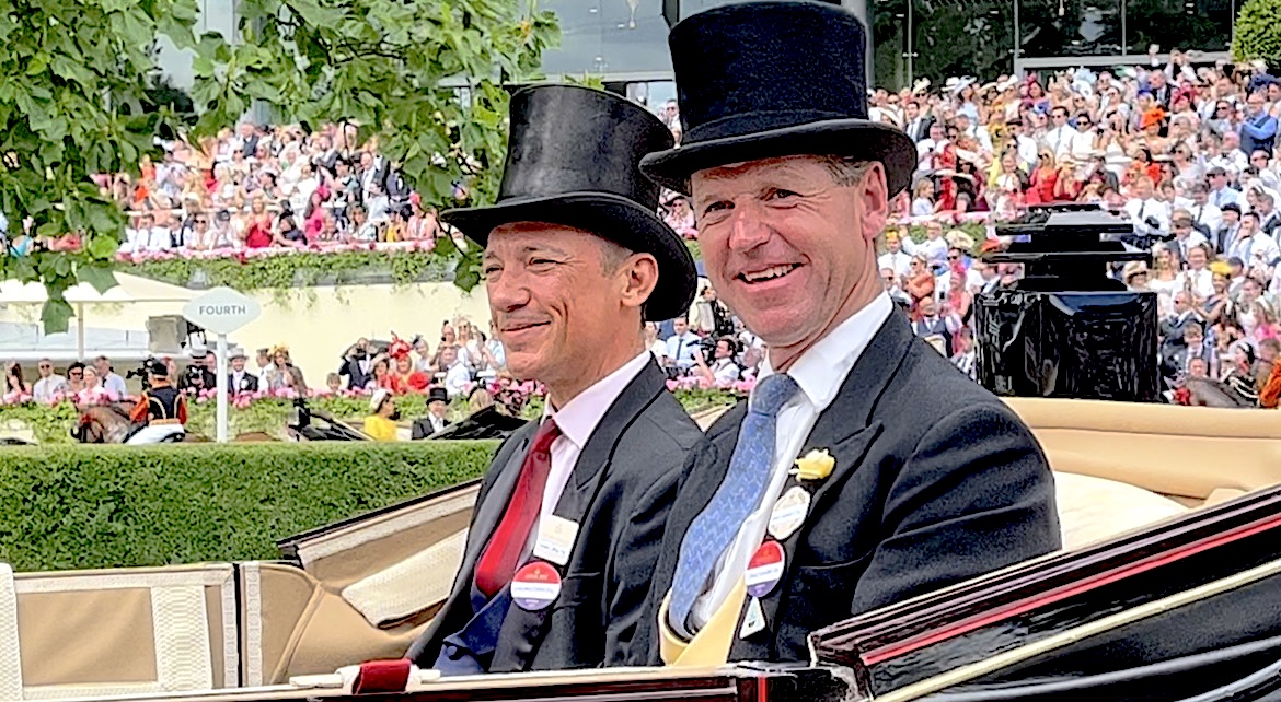 Frankie Dettori Royal Procession